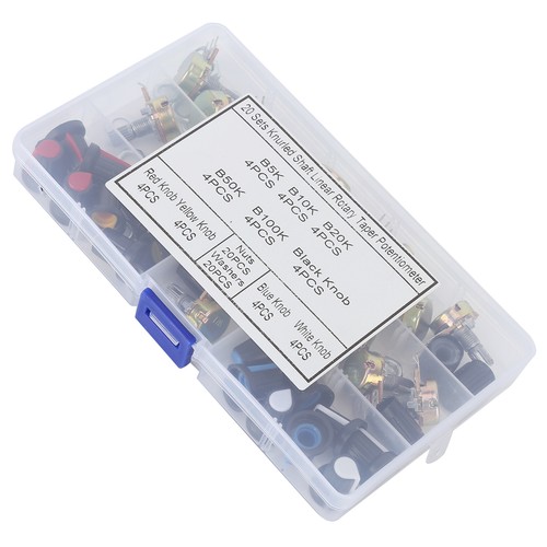 80pcs potentiometer assortment - potentiometer,