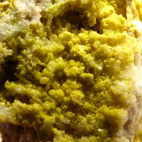 Mimetite crystals roughton - mimetite,