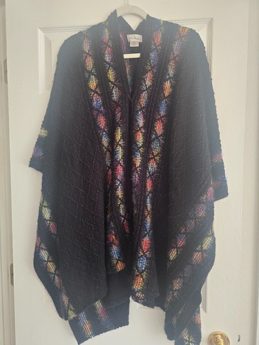 Multi colored cape one size - cape,