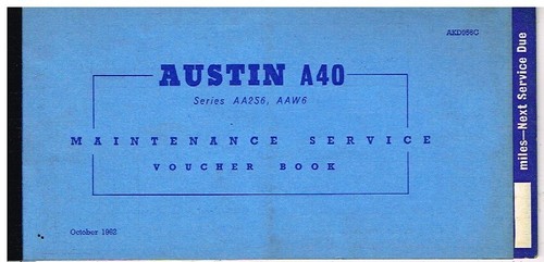 Austin a40 farina - farina, mk2