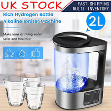 Hydrogen Water Generator Portable Water Ionizer Hydrogen-rich Water Bottle 2L UK