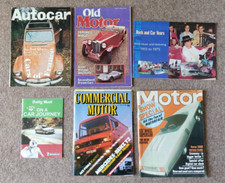 Bundle Car Magazines. 1969 to