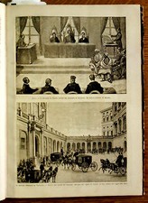 1884, from the Italian Illustration = Imperial Prince to the VATICAN-Cairo, Juliet.