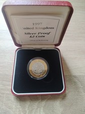 1997 UNITED KINGDOM £2 SILVER