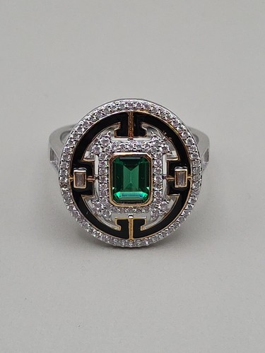 Simulated emerald tova 925 - emerald,