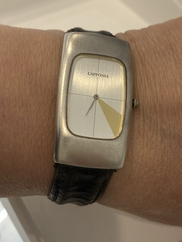 Lapponia gents silver and 18ct - gents,