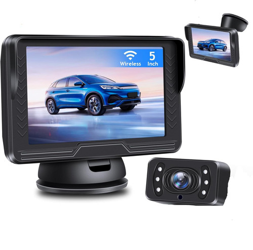 Wireless camera with monitor - with,