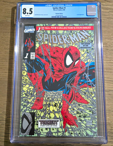 Cgc spider man 1 platinum - cgc, #1