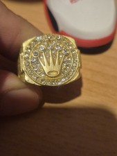 Rolex Style Ring Gold Colour