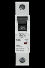 MK 20 AMP CURVE B 6kA MCB