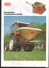 Vicon vari spreaders 402 - vicon, vari-spreaders