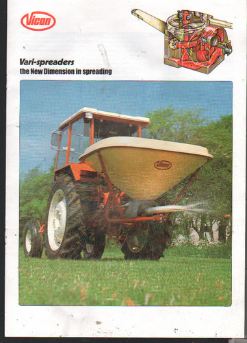 Vicon vari spreaders - vari-spreaders, 602