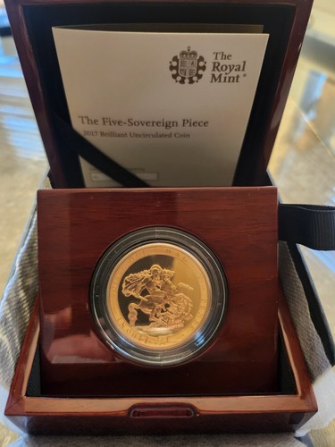 2017 five sovereign piece - five,