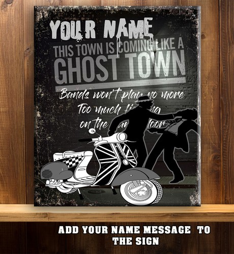 Personalised ghost town ska - personalised,