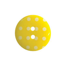 Polka Dot Round Dotty Fine Style Craft Buttons All Sizes Choice Of Colours