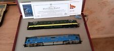 BACHMANN BLUE DELTIC AND GREEN CLASS 55 N.R.M SET