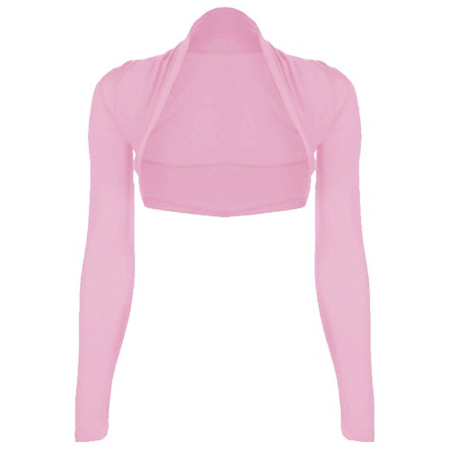 New ladies womens plain shrug - new,
