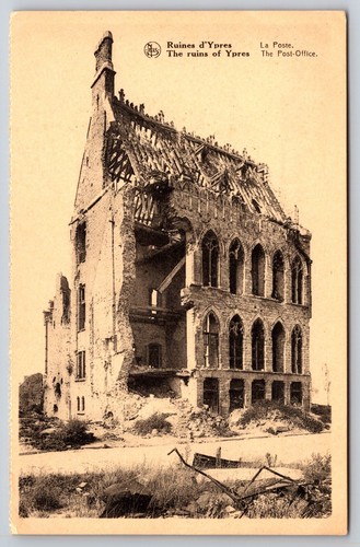 The ruins ypres belgium - ruins, of