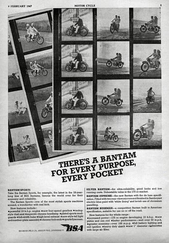 1967 bsa bantam 175 motorcycle - bsa,