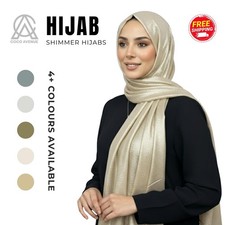 Shimmer viscose hijab women - shimmer,