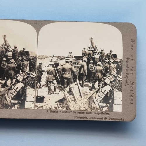 Ww1 military stereoview c1916 - military,