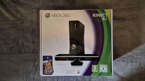 Xbox 360 slim kinect console - xbox,