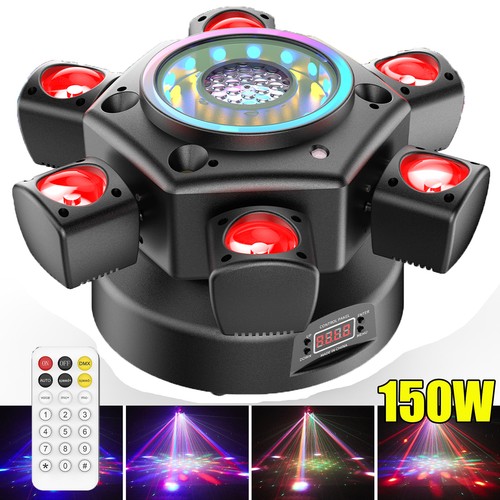 150w arm laser rgbw - 6-arm, led