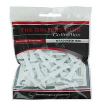 2" White Graduated Castle Golf