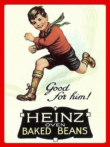 Heinz oven baked beans - oven, retro