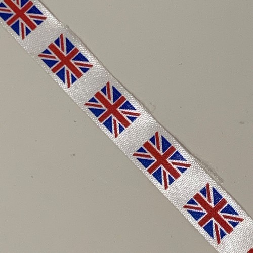 Union jack ribbon red - ribbon, white