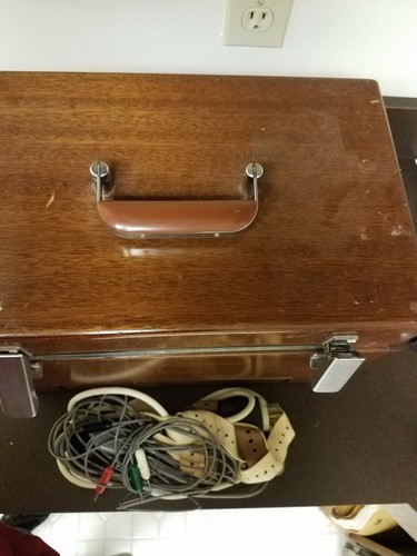 Antique portable ekg - antique,