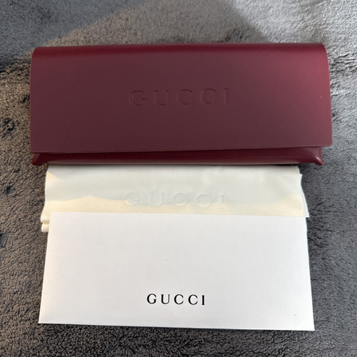 Gucci leather burgundy - gucci,