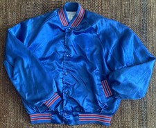 Vintage 80s Chalk Line Satin