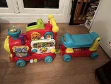 VTech 4 in 1 interactive Alphabet Ride On Train, walker, educational toy 