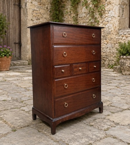 Stag minstrel mahogany - mahogany, tallboy
