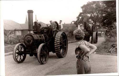Old photo steam traction - old,