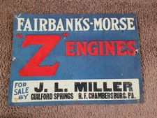 Early Rare Fairbanks Morse Z