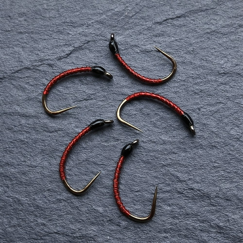 Bloodworm trout buzzers - x,