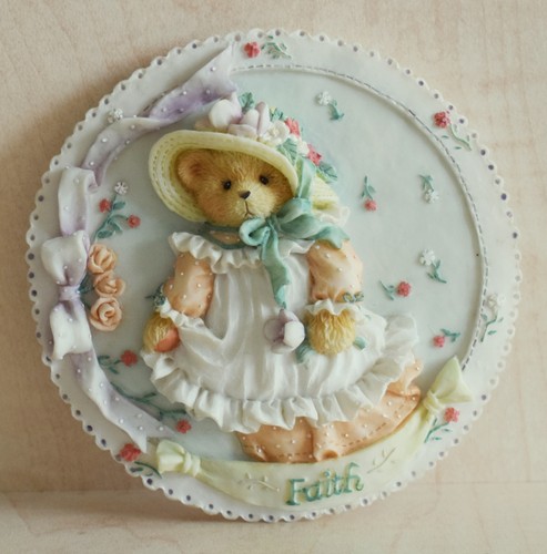 Cherished teddies round - teddies, 4”
