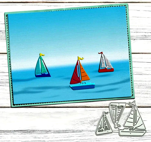 Sailboats metal cutting dies - metal,