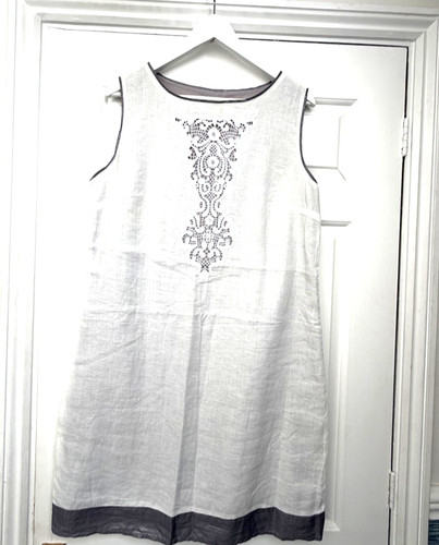 Promod white and silver lined