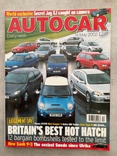 Autocar Magazine - 14 May 2002 - S-Type, 330d, Escalade, LS400, Golf GTi, P2000