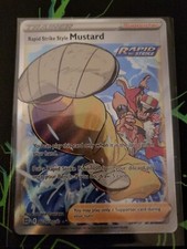 Mustard Rapid Strike 273/184 SR S8b Pokemon VMAX Climax Japanese - Pack Fresh