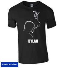 Bob Dylan homage T-shirt The Times They Are A-Changin' retro 60s music Unisex