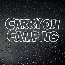 Carry On Camping Funny Camper