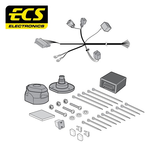 Ecs pin car specific towbar - car,