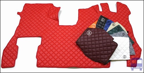 Scania floor set - scania, leatherette