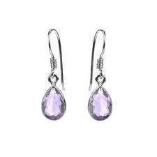 Bridget Amethyst Drop Earrings