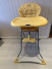 Graco Yellow High Chair for