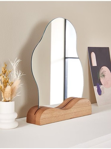 New mirror pebble - mirror, fluid